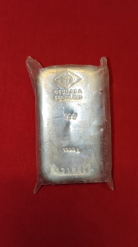 Degussa silberbarren aus - kg,