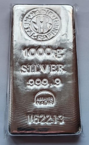 Kilo 999 silber - 1, mit