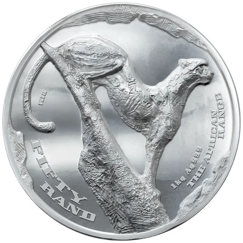 Silbermünze 1kg cheetah high - 1kg,