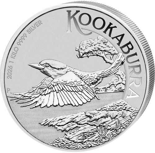 Silbermünze kookaburra kg - kookaburra,