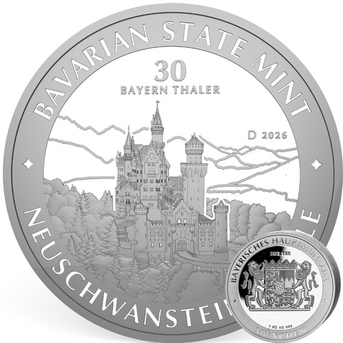 Silber bayern thaler - silber,