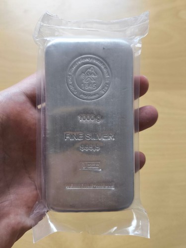 Silberbarren 1kg 1000g