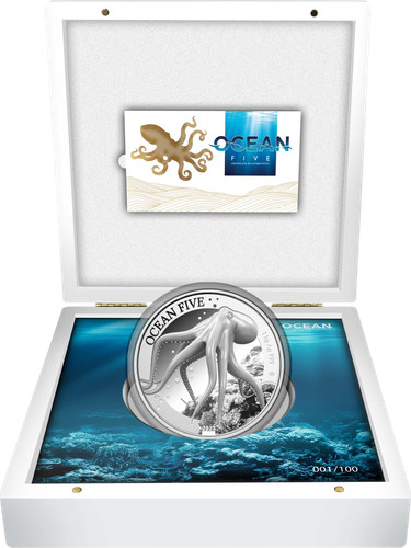 Silbermünze ocean five - silbermünze,