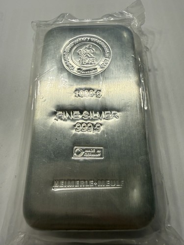 Silber gussbarren - 1,