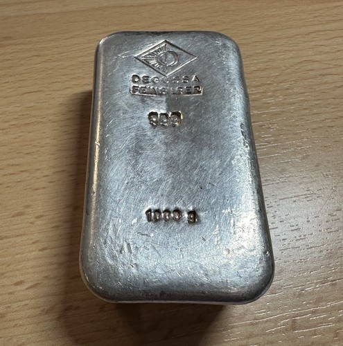 Degussa 999 silber - 999/-,
